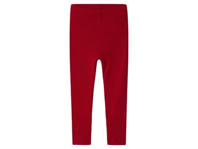 Name It leggings jester red rib med slim fit