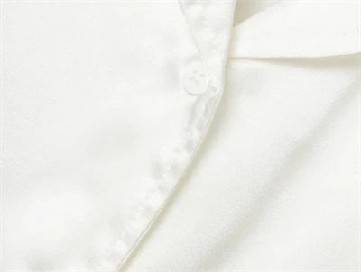 LMTD white alyssum pyjamas satin