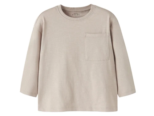 Name It MINI bluse island fossil med brystlomme  