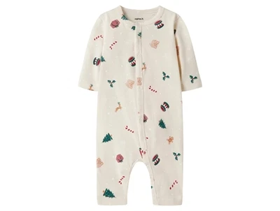 Name It natsuit whitecap gray med juleprint