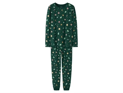 Name It pyjamas i botanical garden med juleprint