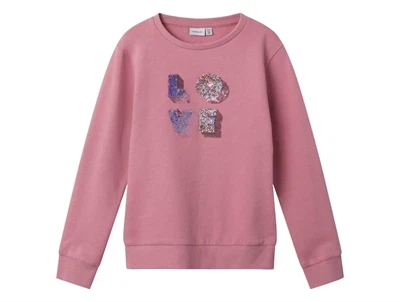 Name It cashmere rose paillet sweatshirt