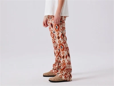 Name It burnt brick bootcut bukser