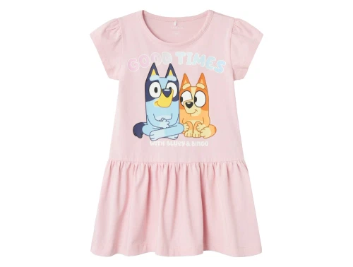 Name It parfait pink Bluey kjole