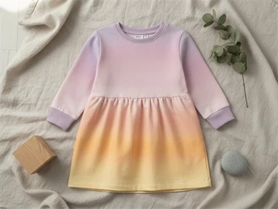 Name It festival bloom sweatkjole