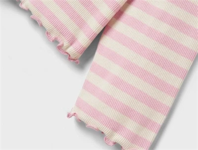 Name It pink lavender stribet natsæt