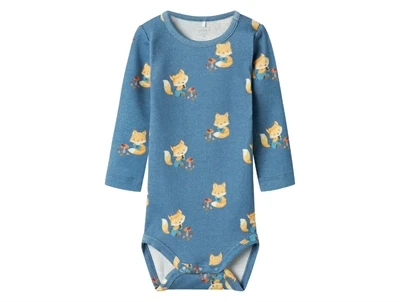 Name It coronet blue melange ræv body