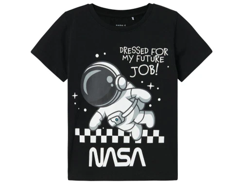 Name It black NASA t-shirt