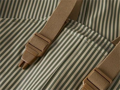 Lil\' Atelier regnsæt twill stripe med striber