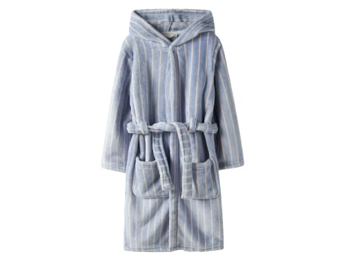 Name It badekåbe Kentucky Blue forfra med hætte og bindebælte