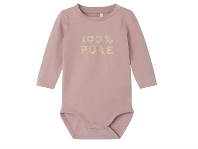 Name It deauville mauve lillesøster body