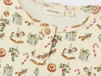 Lil Atelier turtledove jule pyjamas
