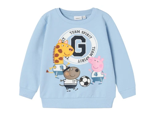 Name It chambray blue Gurli Gris sweatshirt 