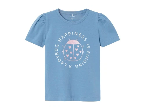 Name It coronet blue ladybug top