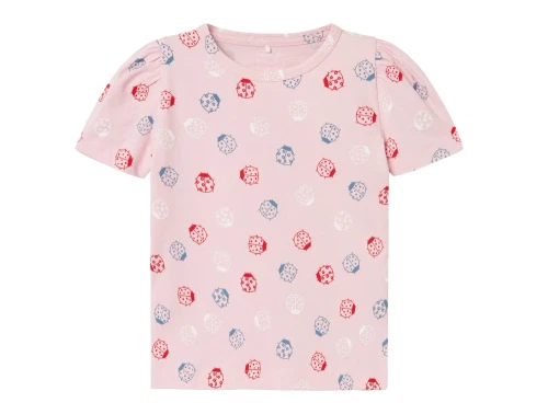 Name It parfait pink ladybug top
