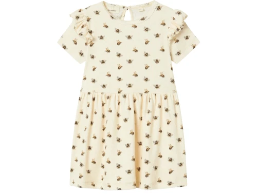 Lil Atelier turtledove brumbasse kjole