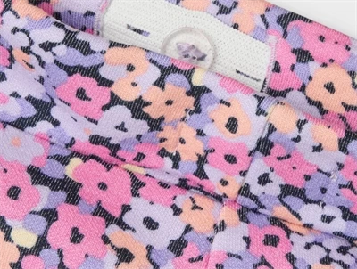 Name It pink cosmos blomstret bootcut bukser