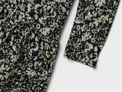 Name It icelandic blue mønstret kjole