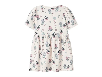 Name It kjole i pearl med havfrueprint set bagfra