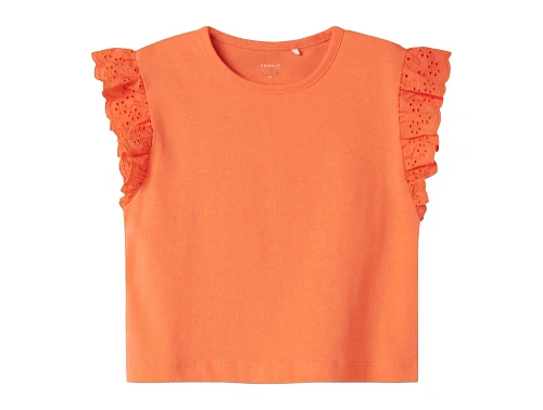 Name It top fresh salmon med broderede flæser