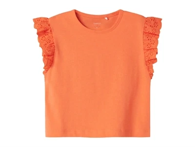 Name It top fresh salmon med broderede flæser