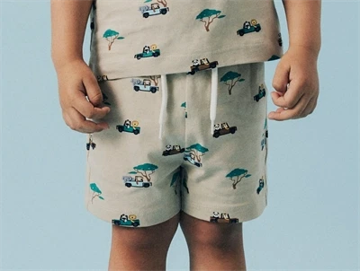 Name It shorts island fossil med safariprint