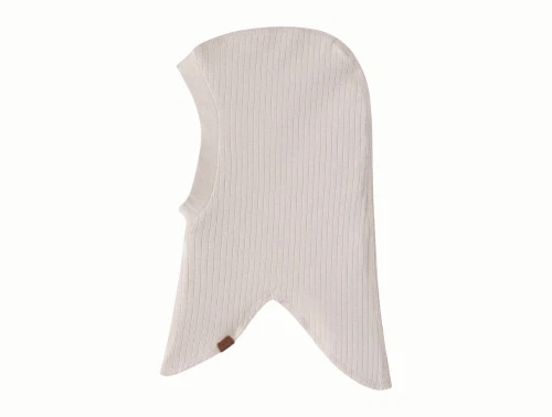 Name It elefanthue i råhvid nuance i rib