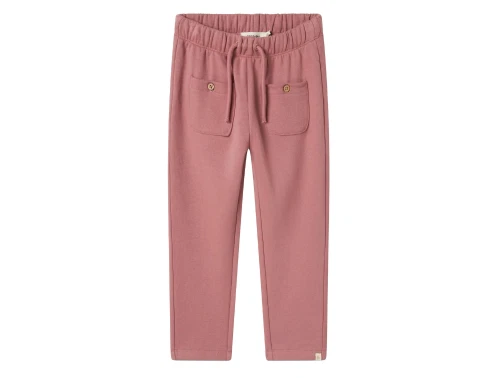Lil\' Atelier bukser i nostalgia rose med knap og lommer
