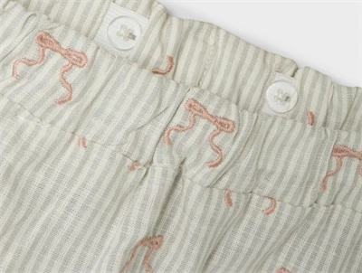 Lil Atelier coconut milk sløjfe nederdel