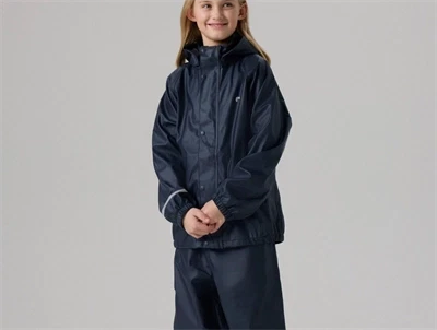 Name It regnsæt dark sapphire med refleksdetaljer