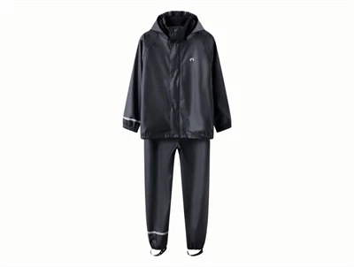 Name It regnsæt i sort med hætte