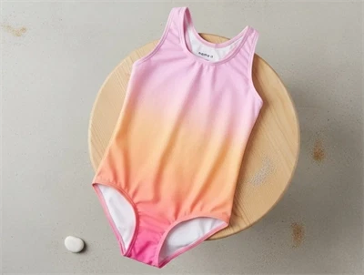 Name It badedragt living coral