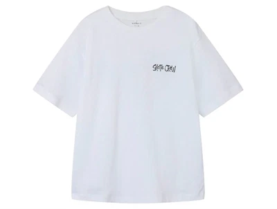 Name It bright white skater t-shirt