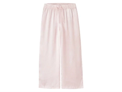 bukser fra Name It i lyserød med satinlook