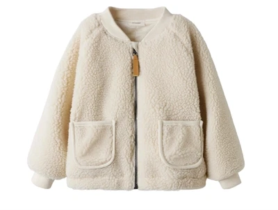 lil atelier sherpajakke raahvid med maaneapplikation