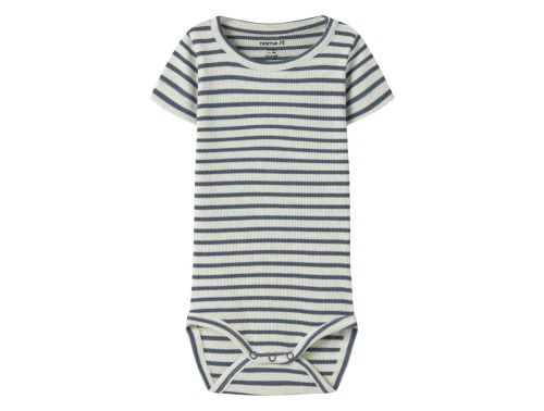 Name It body i blå og råhvid striber