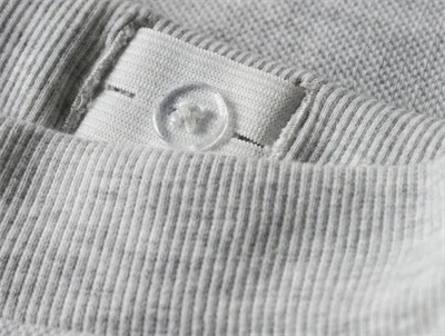Name It bukser light grey melange med opsmøg og bindesnor