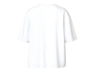 Name It t-shirt i hvid nuance set bagfra