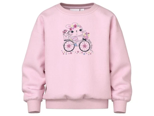 Name It sweatshirt ballerina med bike print 