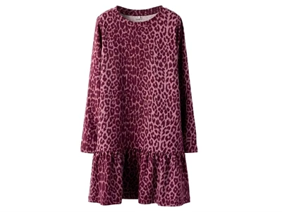 Name It kjole grape shake med leopardprint produktfoto
