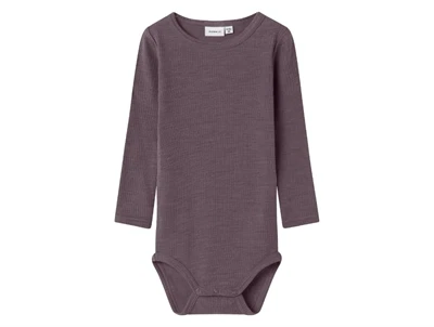 Name It uld body i sparrow merinould med ribstruktur