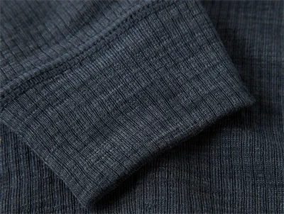 Name It leggings i ombre blue merinould med ribmønster detalje af kant