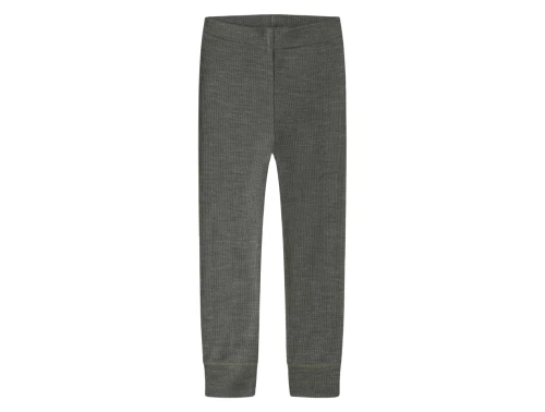 Name It merinould leggings i mulled basil forfra