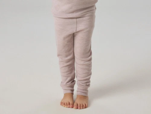 Name It merinould leggings i violet ice på barn
