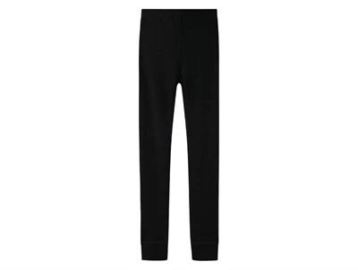 Name It leggings i merinould black bagside