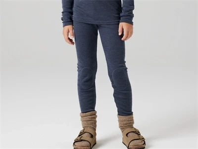 Name It leggings i merinould ombre blue med knæforstærkning på dreng