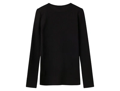 Name It t-shirt sort i merinould set bagfra