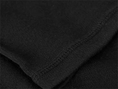 Name It sort tube scarf i merinould til børn