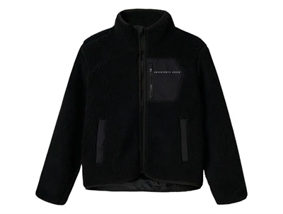 Name It fleecejakke black front