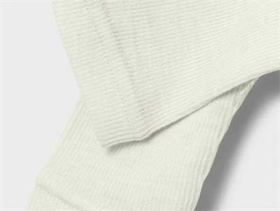 Detalje af Lil\' Atelier leggings i turtledove melange uld modal